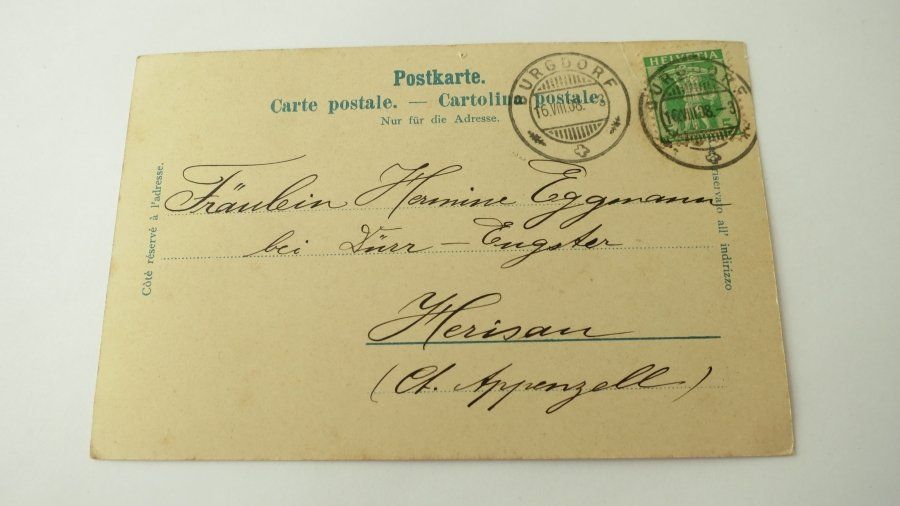 Cartoline postali: Burgdorf / BE - Schloss - 1908 – Usato da Jona venduto da centumprata 1