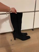 Elegante schwarze Stiefel - Gr.39