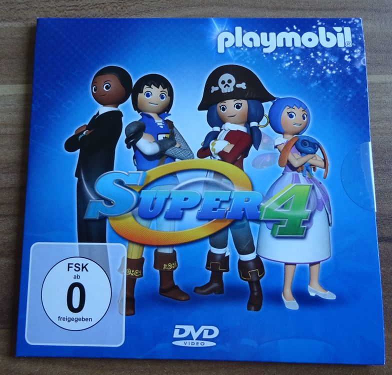 Playmobil SUPER4 Kings Land Puzzle – 100 Teile, Für Kinder Ab 6 Jahren, Fertig 36,1x24,3 Cm