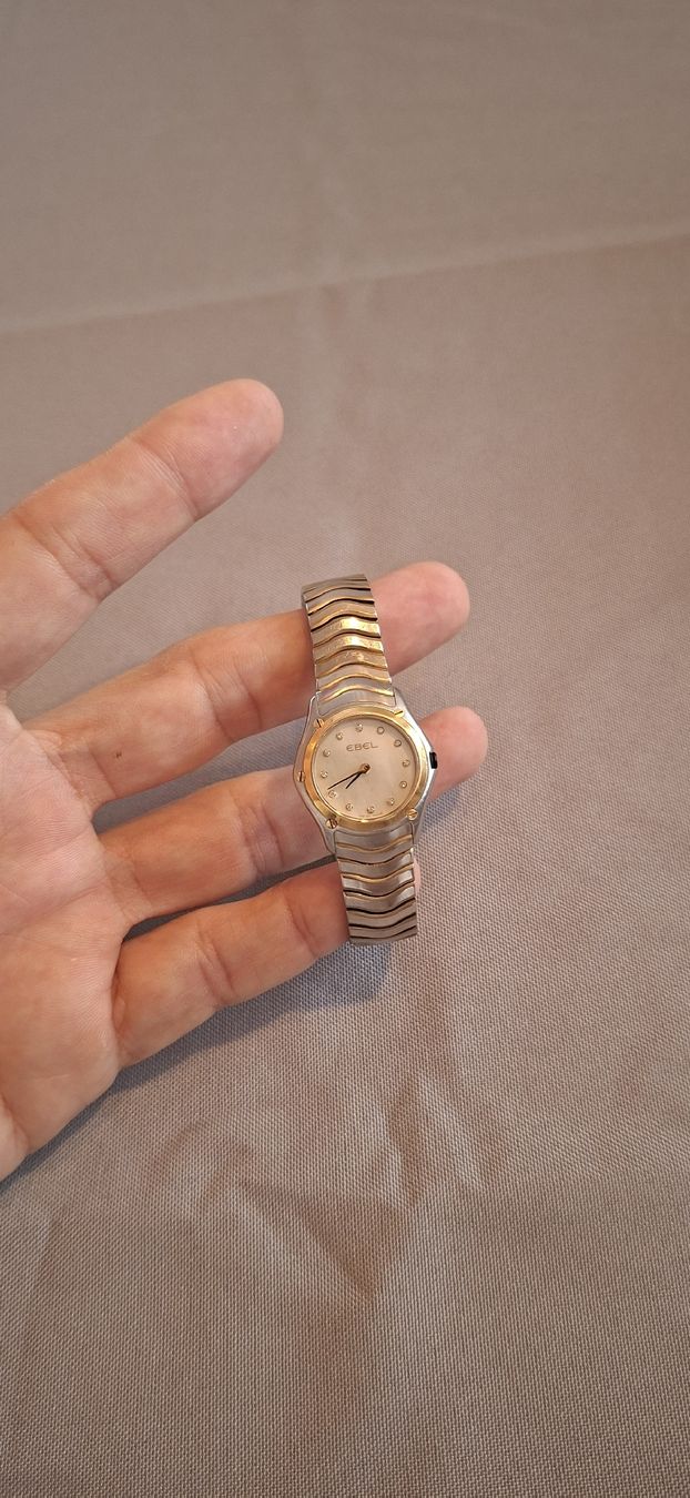 Ebel Orologi: Montre EBEL Classique Bicolore Diamants  – Usato da Roche VD venduto da Monde001 1