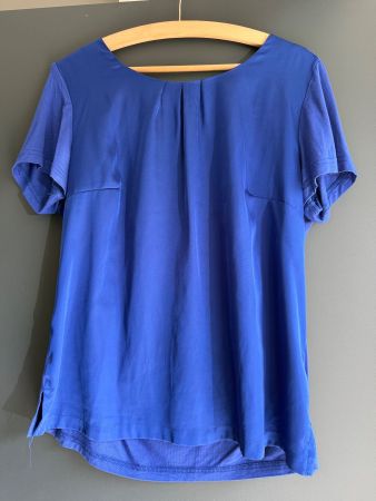 Damen T-Shirt von Tchibo, I feel Love, Gr. 36/38, Blau