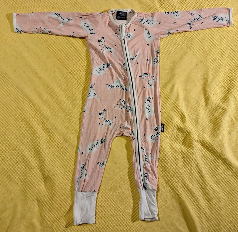 Zipster Pyjama mit Dalmatiner Gr 86/92 | Kaufen auf Ricardo