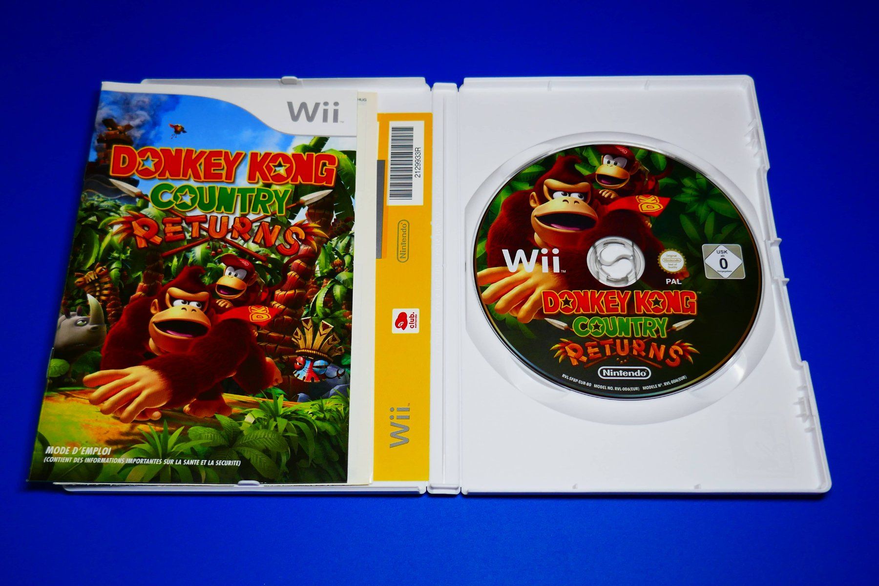 Nintendo Giochi: Donkey Kong Country Returns & VIP - Nintendo Wii – Usato da Vuarrens venduto da Espace-Retro 1