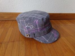 Damen Cap grau -rosa  Lizzy