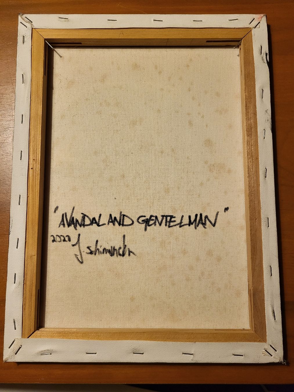 Dipinti: Gemälde, A Vandal & Gentleman – Usato da Gutenburg venduto da Ras81 1