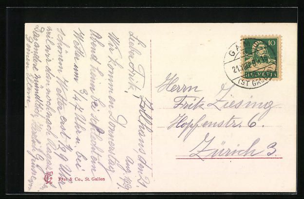Cartoline postali: Grabs, Teilansicht gegen Buchs und Werde – Usato da Berlin venduto da bartko-reher 1