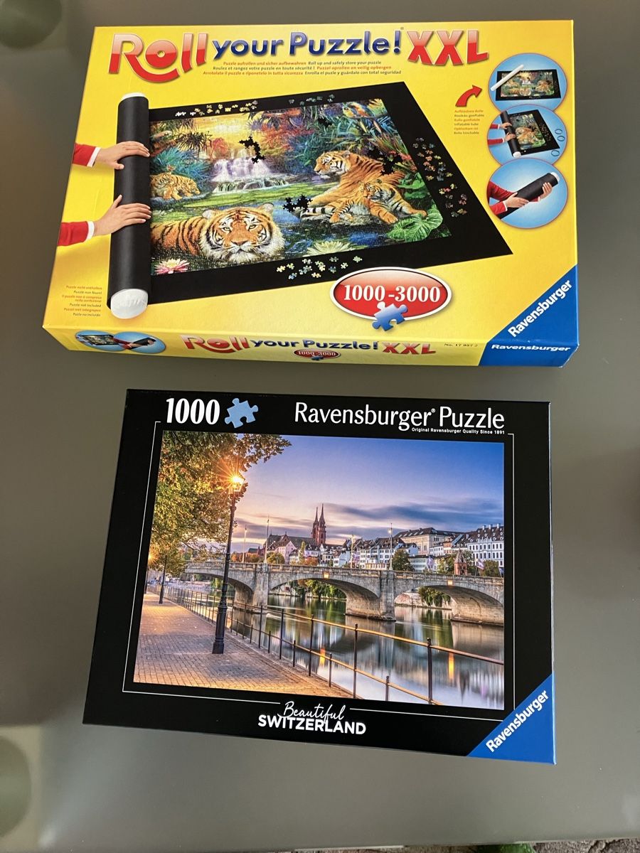 Ravensburger Puzzle: XXL Roll your Puzzle plus 100er Puzzle – Usato da Baar venduto da Pulsatilla
