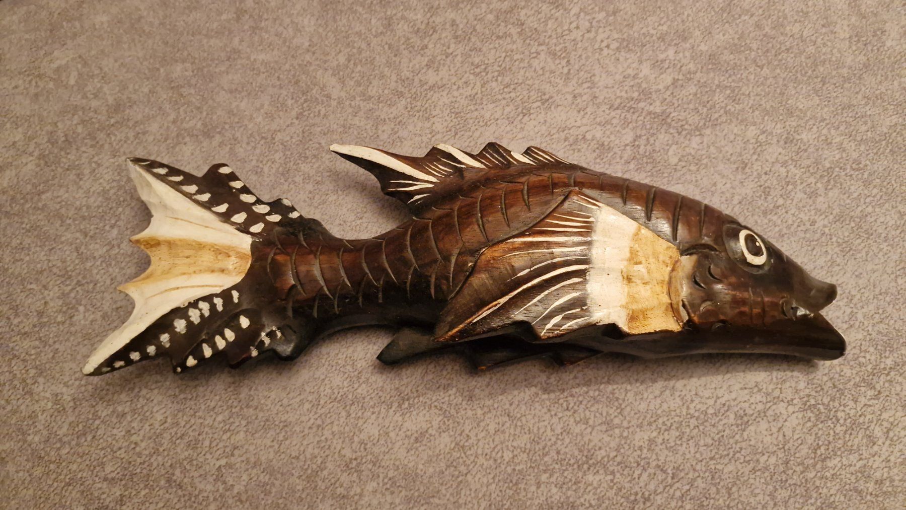 Articoli in legno: Holz Fisch Deko – Nuovo (secondo la descrizione) da Winterthur venduto da Mmondeo 1