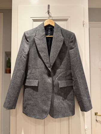 MNG Wool Blend Blazer - Size M
