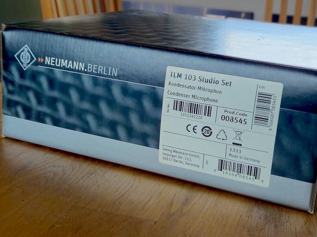 Neumann Mikrofone: Microphone Neumann TLM 103 et suspension – Gebraucht aus Farvagny-le-Grand von Quent 1