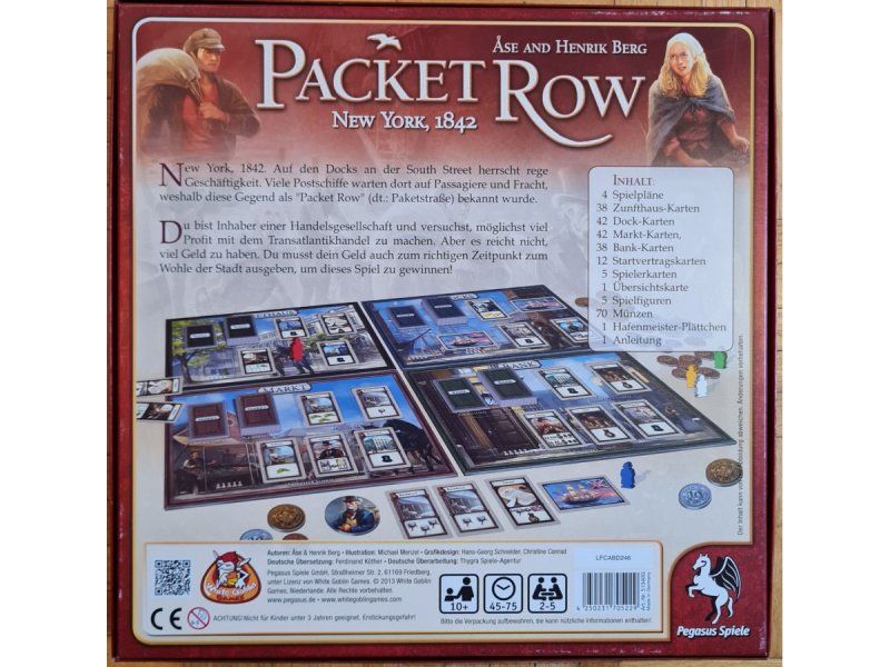 Giochi: Brettspiel "Packet Row" – Usato da Zürich venduto da Desmond01 1
