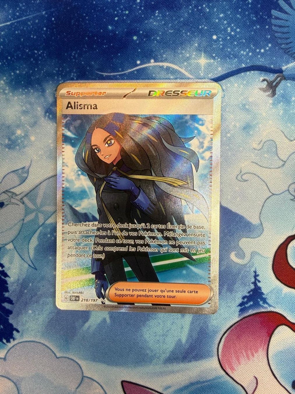 Pokémon Carte collezionabili: Alisma FA - OBF 218 FR – Nuovo (secondo la descrizione) da Courgenay venduto da ScamBoxOff