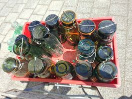 Einmachgläser "Bülacher" und "Wauwiler " mit Bügelverschluss