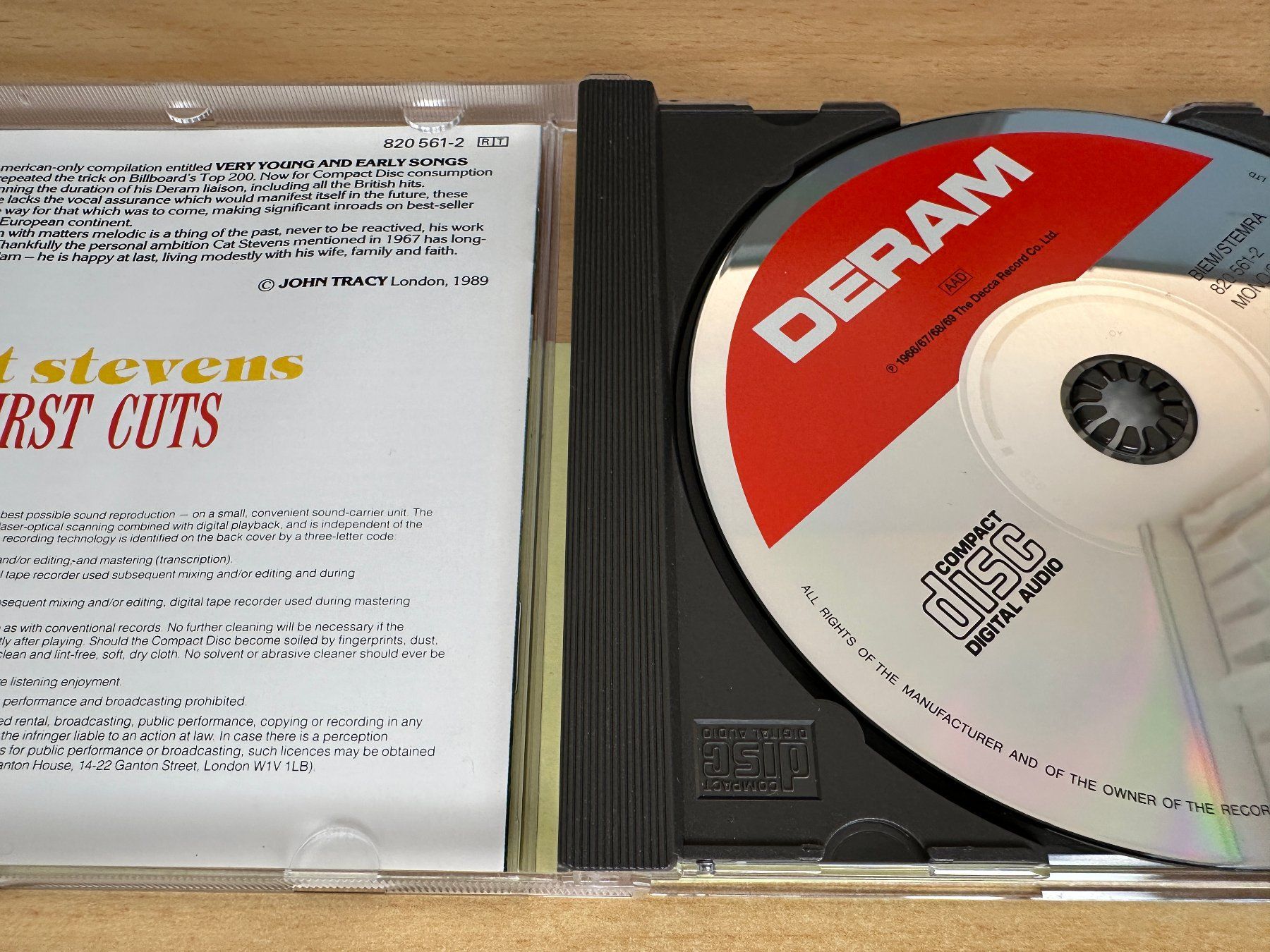 CD: Cat Stevens – First Cuts – Usato da Rikon im Tösstal venduto da Alpenmutz 2
