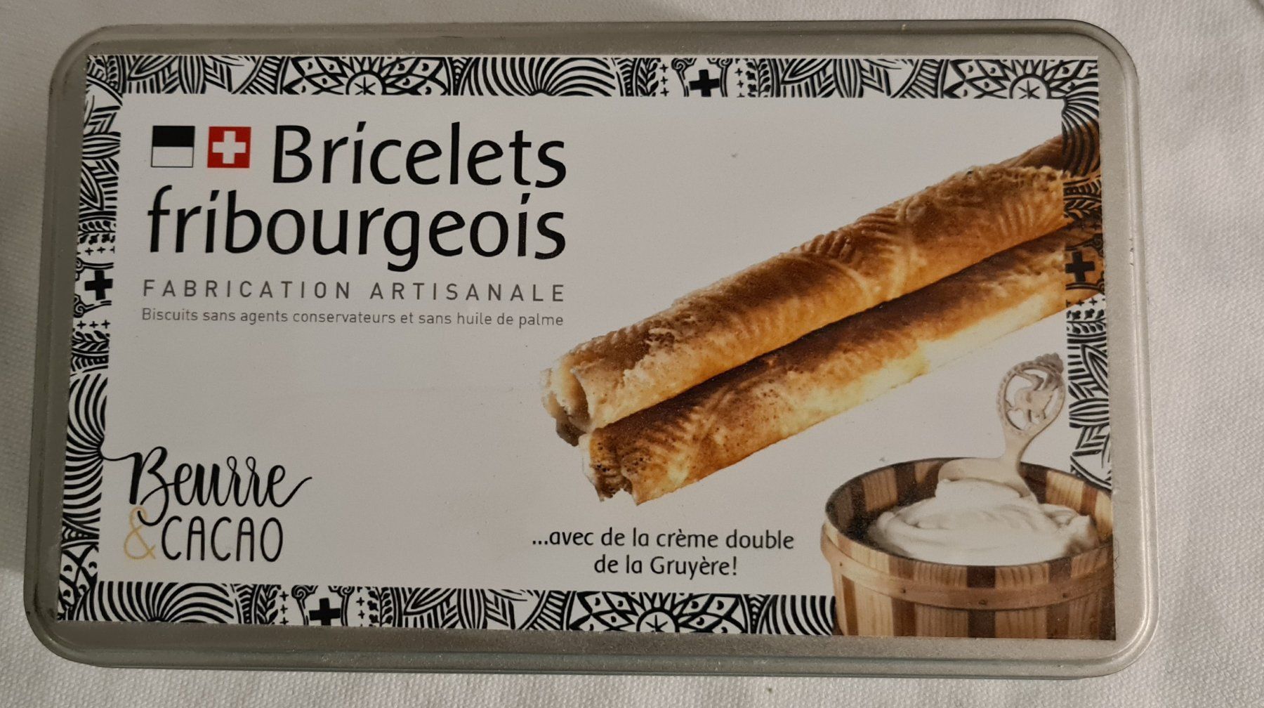 Komplettküchen: Dose Bricelets fribourgeois – Gebraucht aus Lyss von rochen54 2