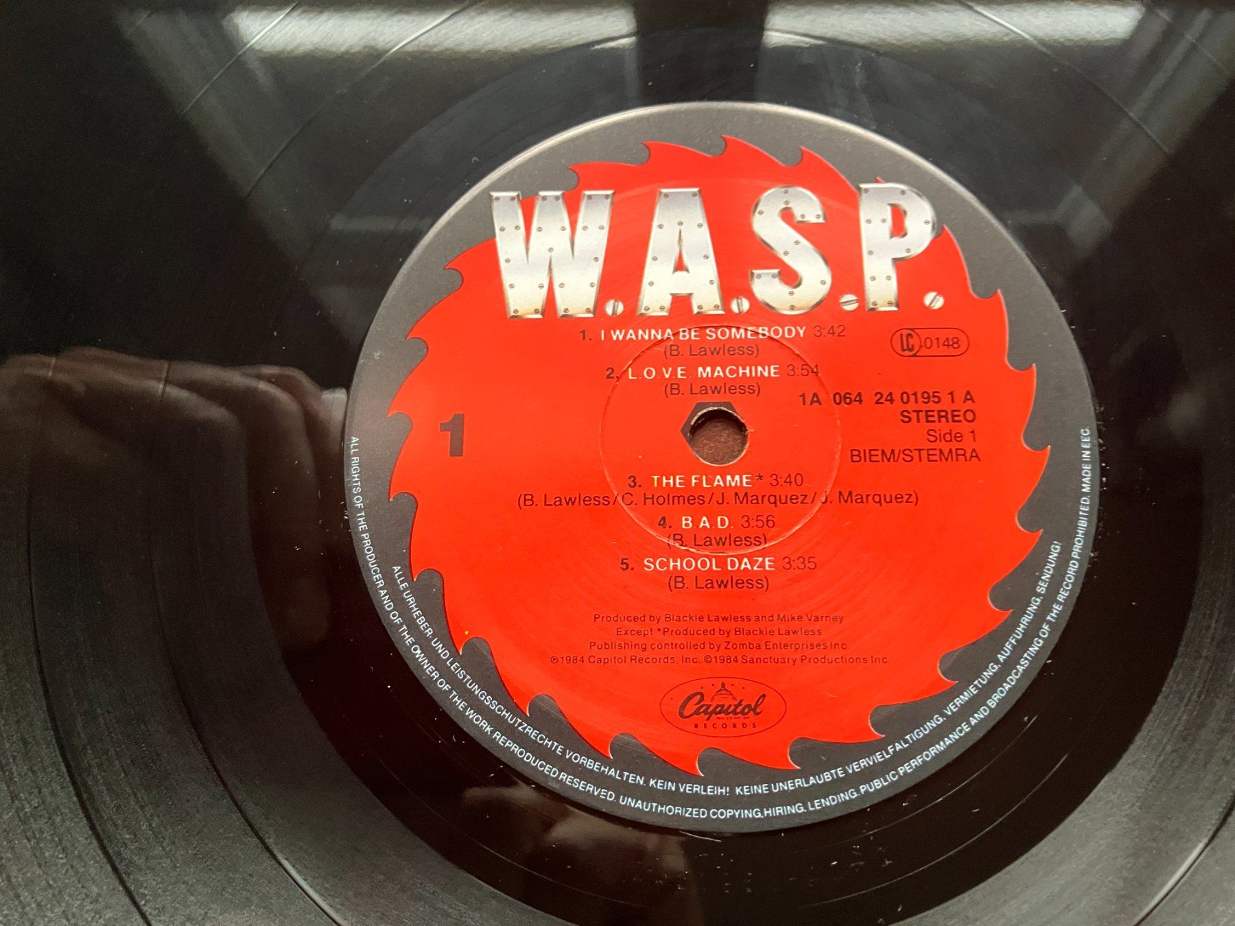 Schallplatten: W.A.S.P. – Gebraucht aus Aarwangen von Jukebox3 7