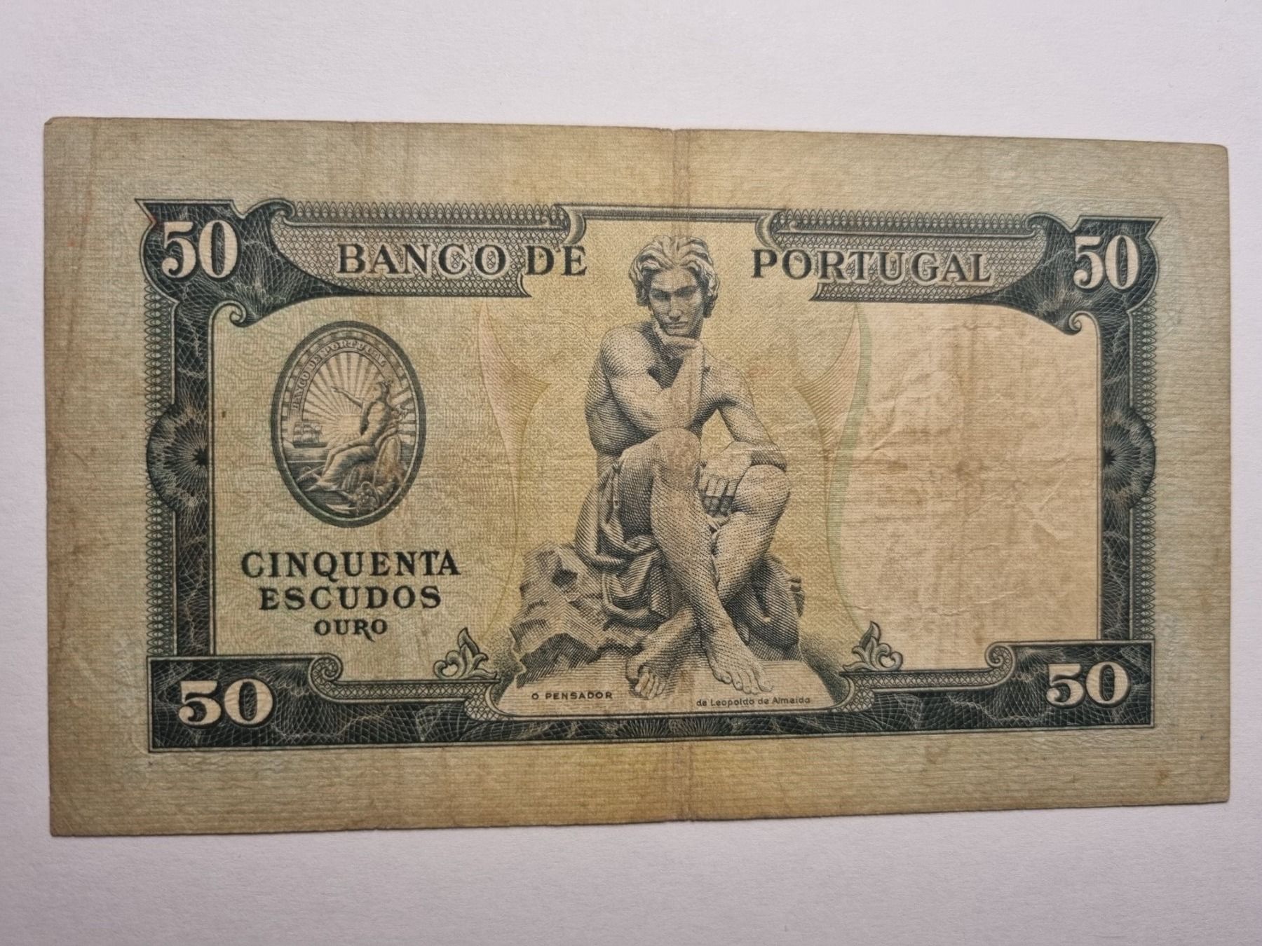 Banconote: Un billet de cinquantaine Escudos – Usato da Le Sentier venduto da joa_bg6n 1