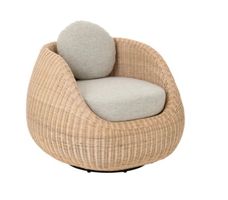 MEGA SCHÖNER 🌿☀️Lounge-Sessel Schwenkbar Rund Rattan