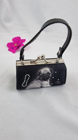 kleines Portemaonnaie, im Handtaschendesign