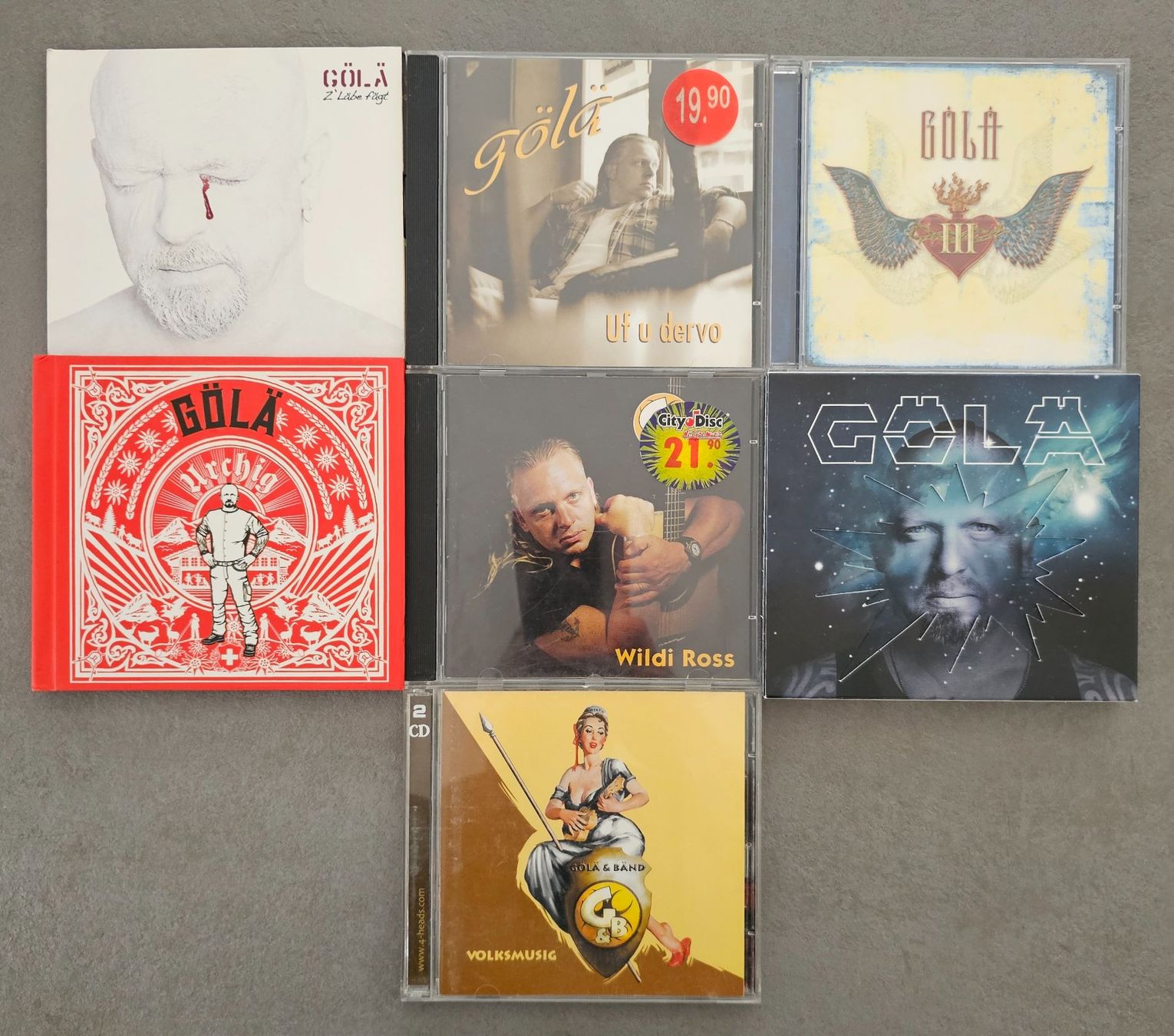 CD: Gölä CD's – Usato da Unterkulm venduto da Chaplyn2018