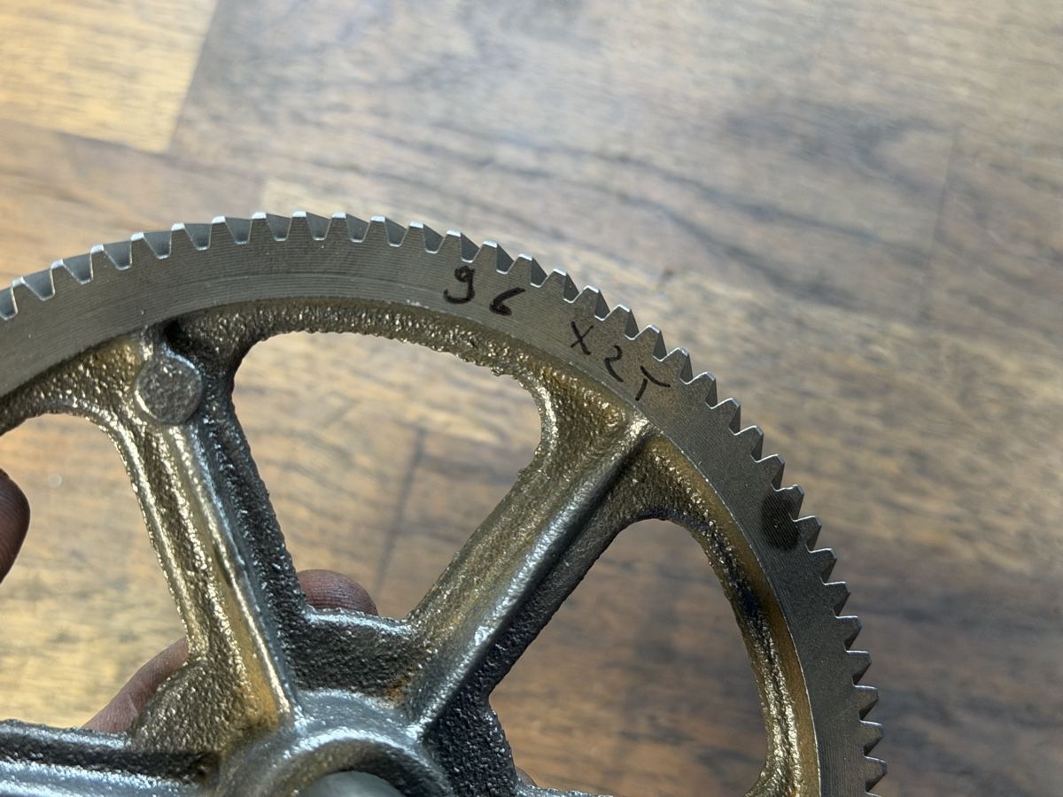 Pièces pour mobylette: Puch E50 96 Zähne Getrieberad – Défectueux à Bolken par si.x.las 4