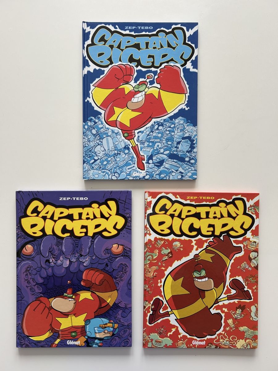 BD: BD Captain Biceps – D'occasion à Versoix par mat_22qv