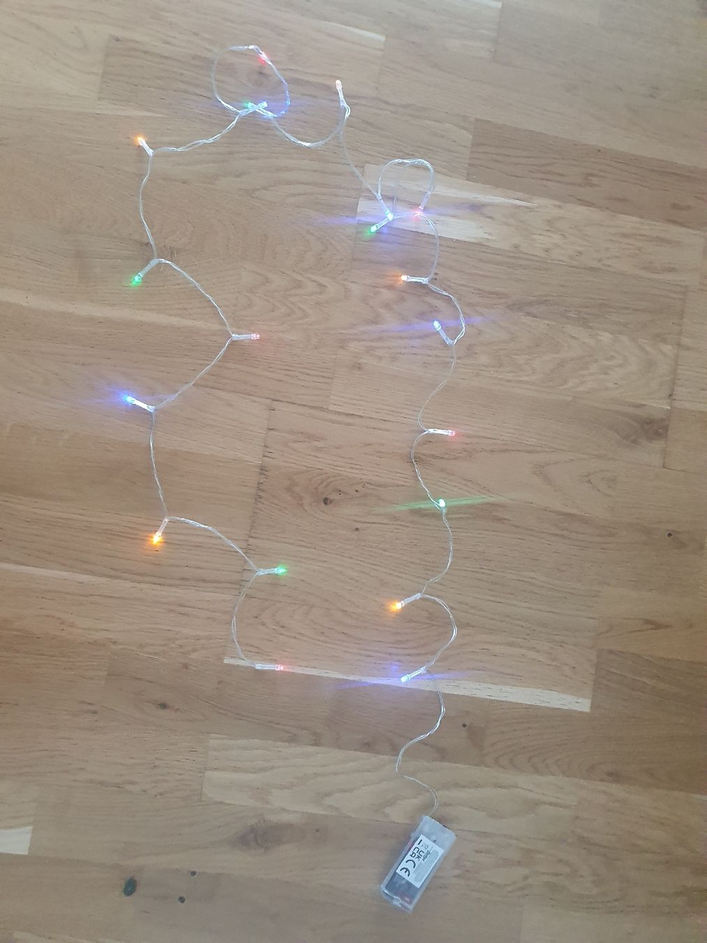 Lichterketten & Leisten: Weihnachts Lichterkette, batteriebetrieben – Gebraucht aus Moosseedorf von Sonnenschein.. 2