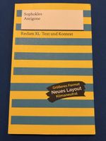 Sophokles Antigone Reclam XL Text und Kontext Buch