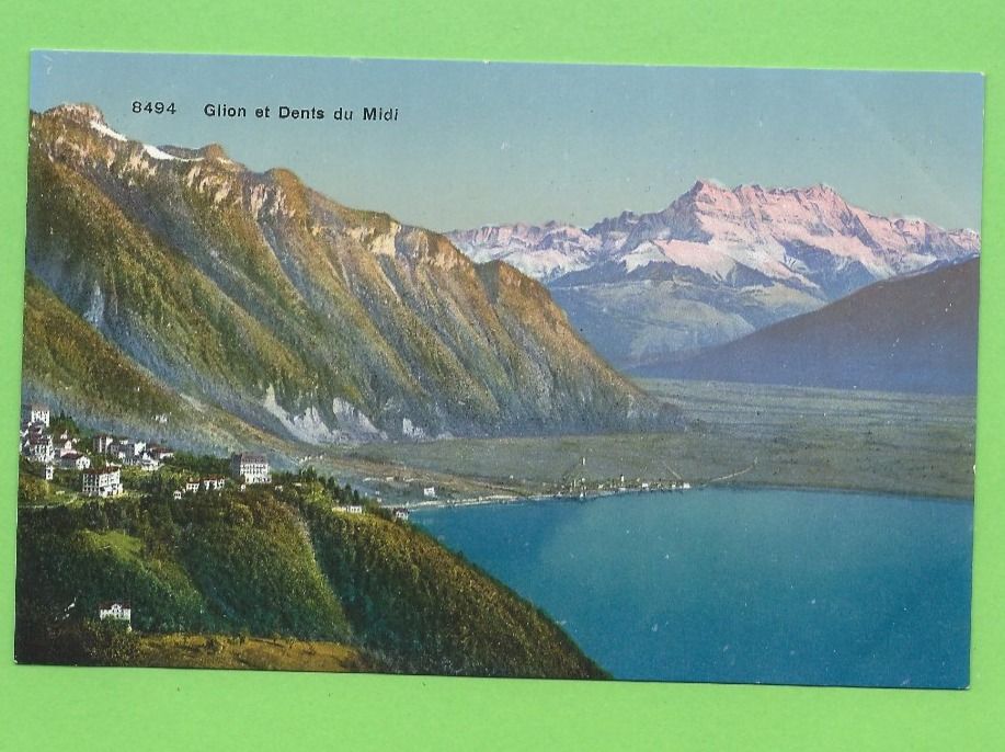 Cartoline postali: Gilon et Dents du Midi – Usato da Zürich venduto da t24_de