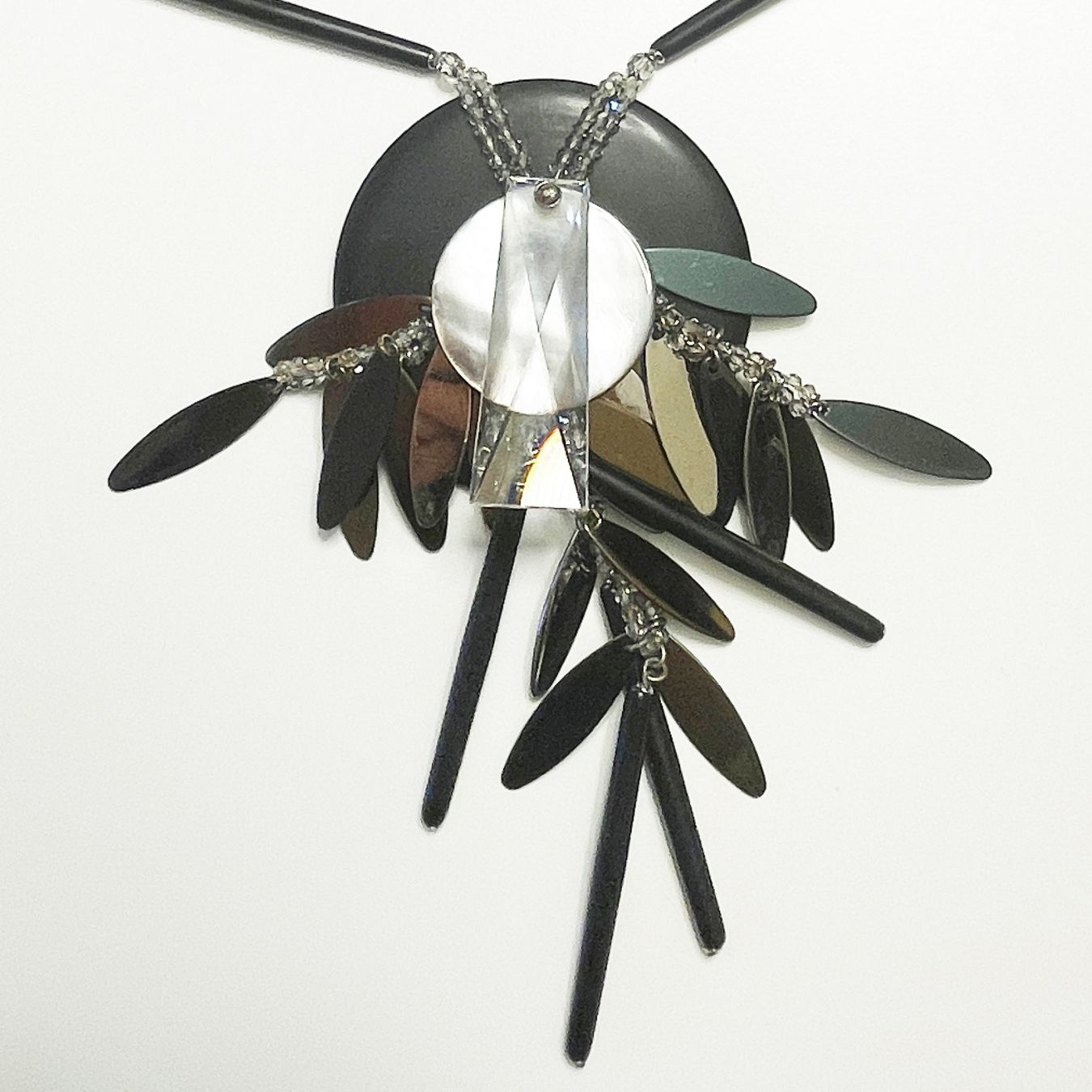 Swarovski Catenine: Collier mit Clips von Daniel Swarovski, Paris – Usato da Chur venduto da elifor
