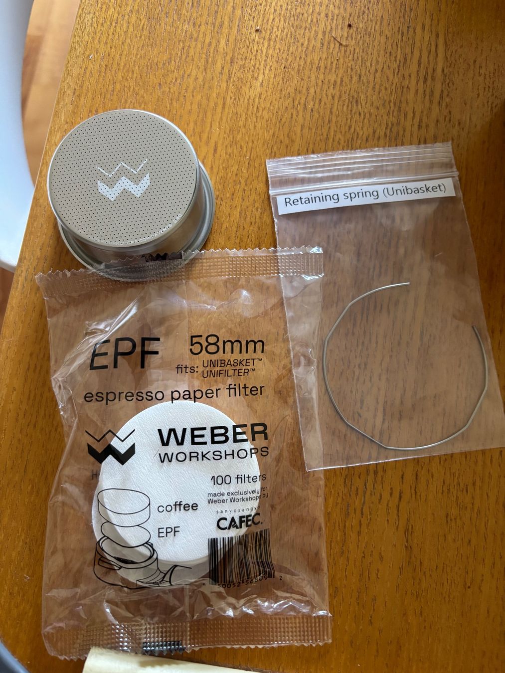 Machines à café & Machines à expresso: Weber Workshops Unibasket 24 gr as new – Neuf avec emballage d'origine à Zürich par rat_zmq9