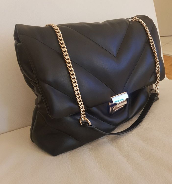 Sac Zara noir matelass Acheter sur Ricardo