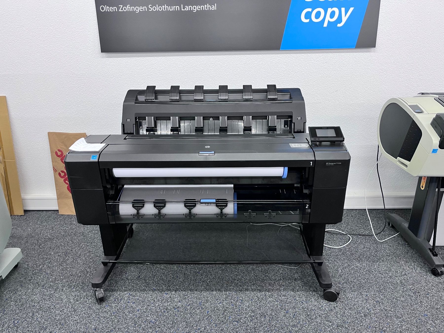 Hewlett Packard Stampanti: Plotter HP Desgnjet T1530dr – Usato da Zofingen venduto da optima46