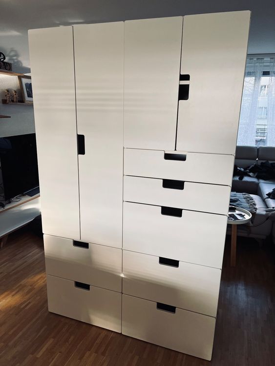 Elegantes Ikea Schrank Weiss Mit Schubladen Ebenbild
