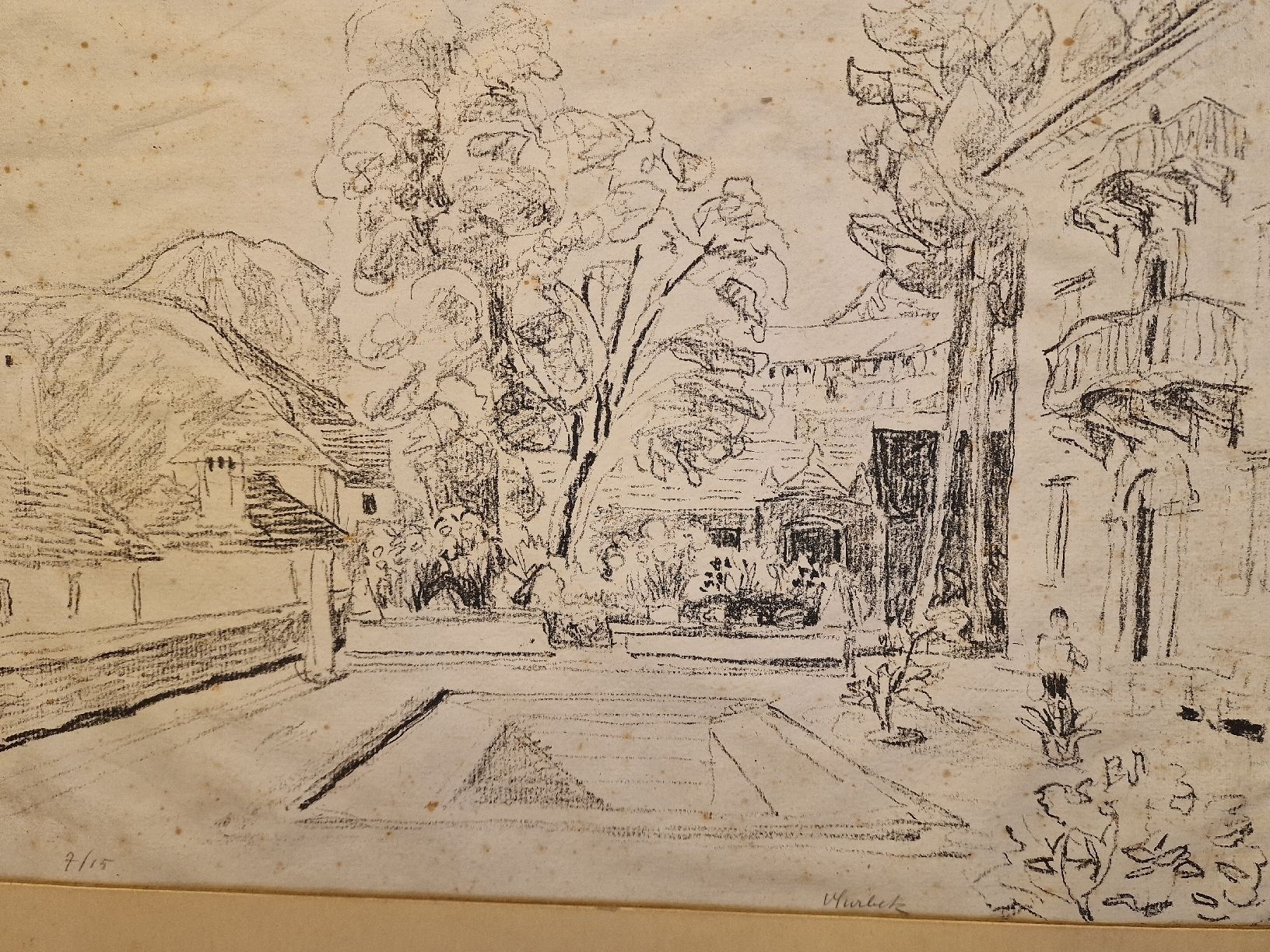 Grafica & Litografie: Originales Lithographie, Signiert, nummeriert – Usato da BERN venduto da Intarsia 2
