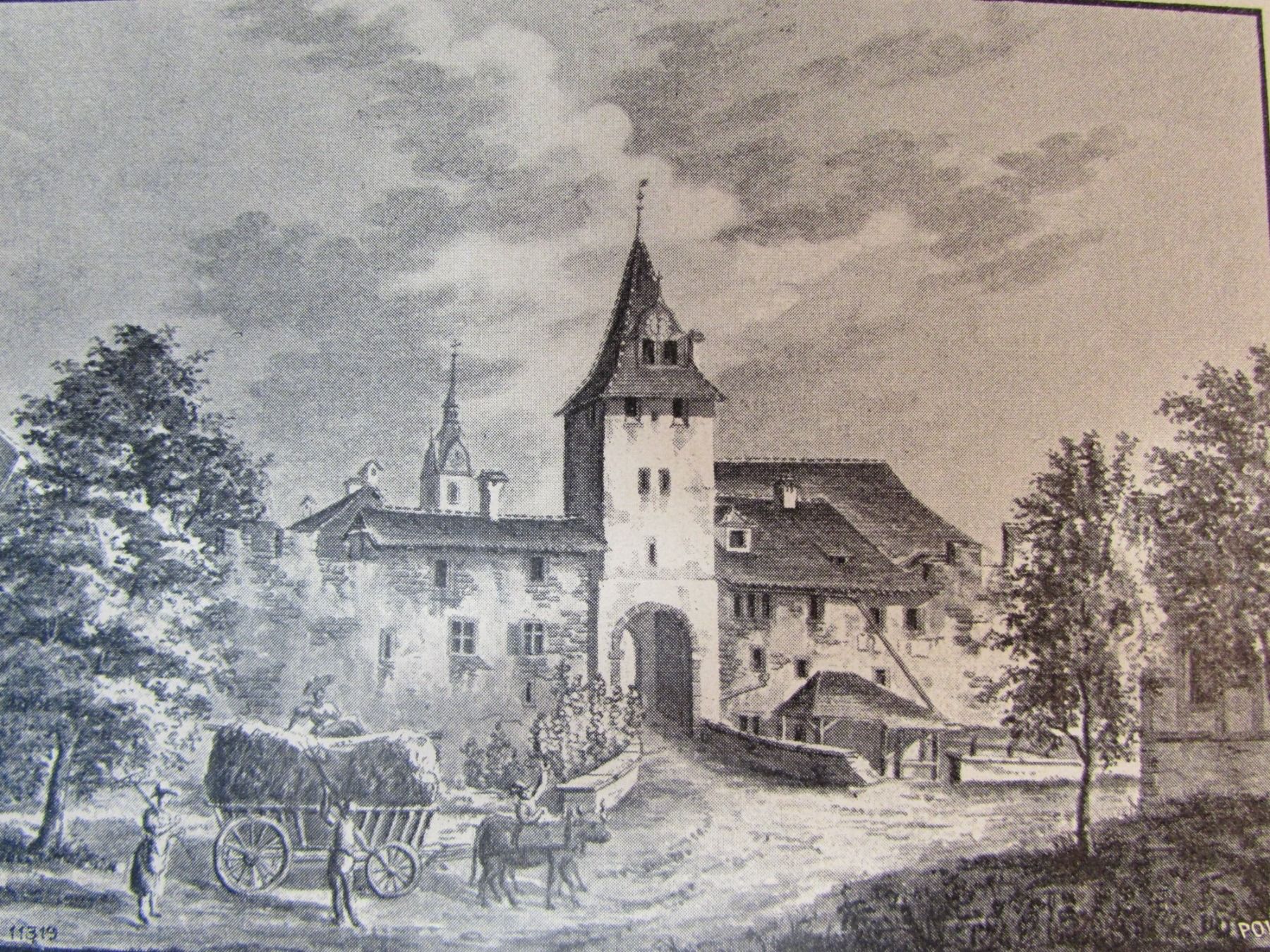 Grafica & Litografie: Luzern,Kloster,Burgen, 1900 – Usato da Walchwil venduto da Shells1 5