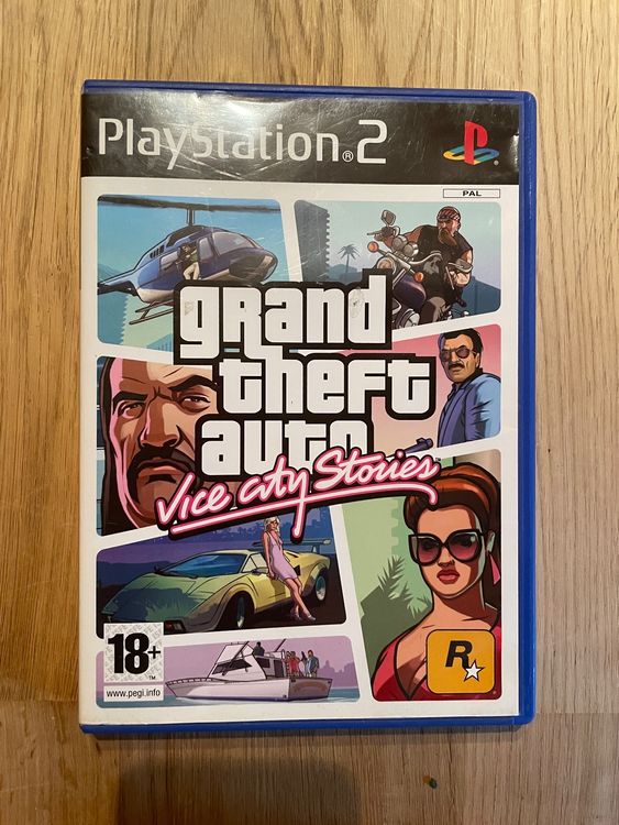 Jeu PS2 GTA Vice City Stories - Complet Sous Blister - Bon État