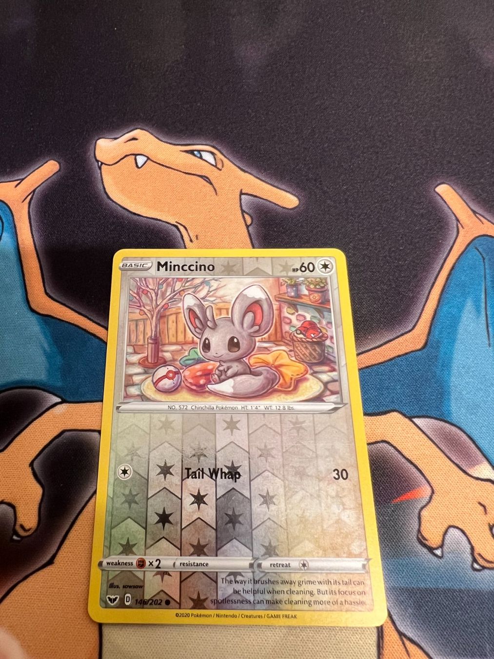 Pokémon Carte collezionabili: Minccino (SSH 146) - Reverse Holo - Sword & Shield – Nuovo (secondo la descrizione) da Bülach venduto da Pfrenzel