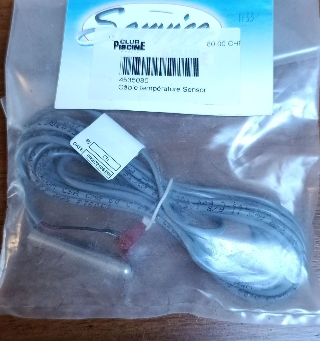 Altro per la casa: New Sauna Cable Temperature Sensor - Perfect for Summer! – Nuovo e nell'imballaggio originale da Diepoldsau venduto da Kevinstaedler
