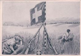 Armée Suisse 1939-45, Aide aux moissons (189)