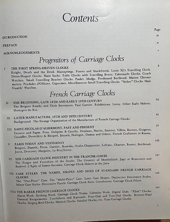 Livres: Carriage Clocks - Their history and development – D'occasion à Adliswil par Heimite 1