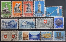 Schweiz PP ex. Kat. 3-112 gest. 1940/62 Kat. 140 Euro