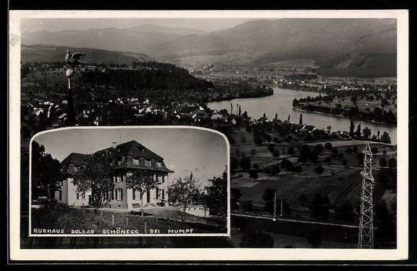 Cartoline postali: Mumpf /AG, Kurhaus, Hotel u. Solbad Sch – Usato da Berlin venduto da bartko-reher
