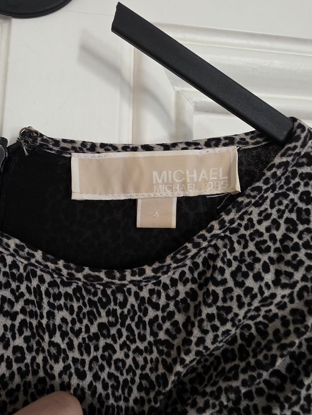 Michael Kors Kleider: Michael Michael Kors Leopard Print Dress Size S/M – Neu (gemäss Beschreibung) aus Montreux von r_carli 2