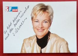 Ingrid Deltenre SF DRS Autogramm Fotopostkarte 10x15cm