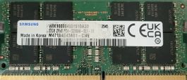 1×Samsung RAM DDR4 32GB PC4-3200AA. Top Zustand!