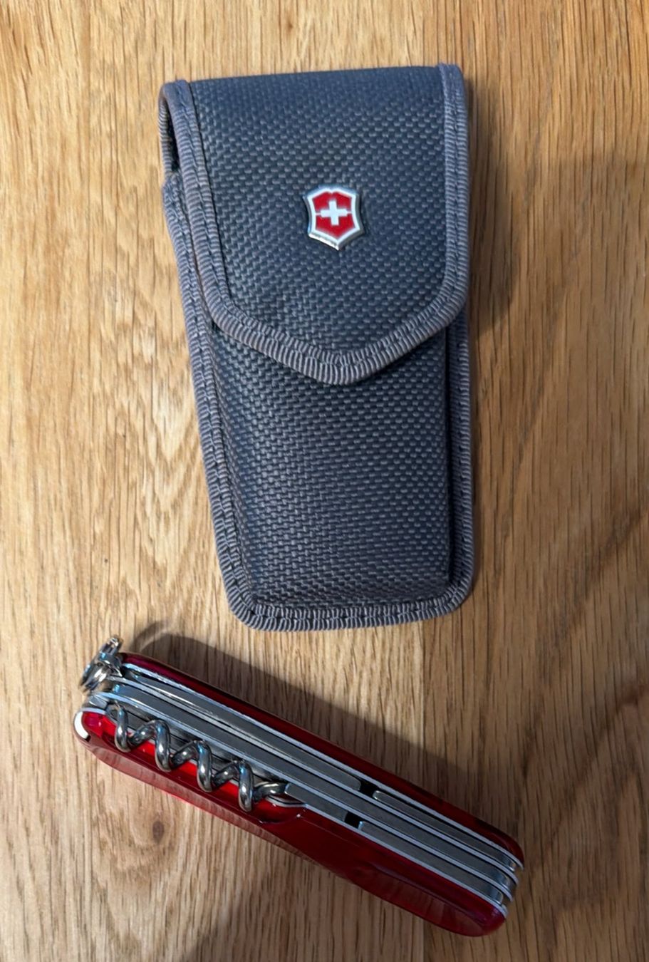 Victorinox Coltelli tascabile: VICTORINOX SACKMESSER MIT ETUI – Nuovo (secondo la descrizione) da Zürich venduto da Frei-Occasionen 6