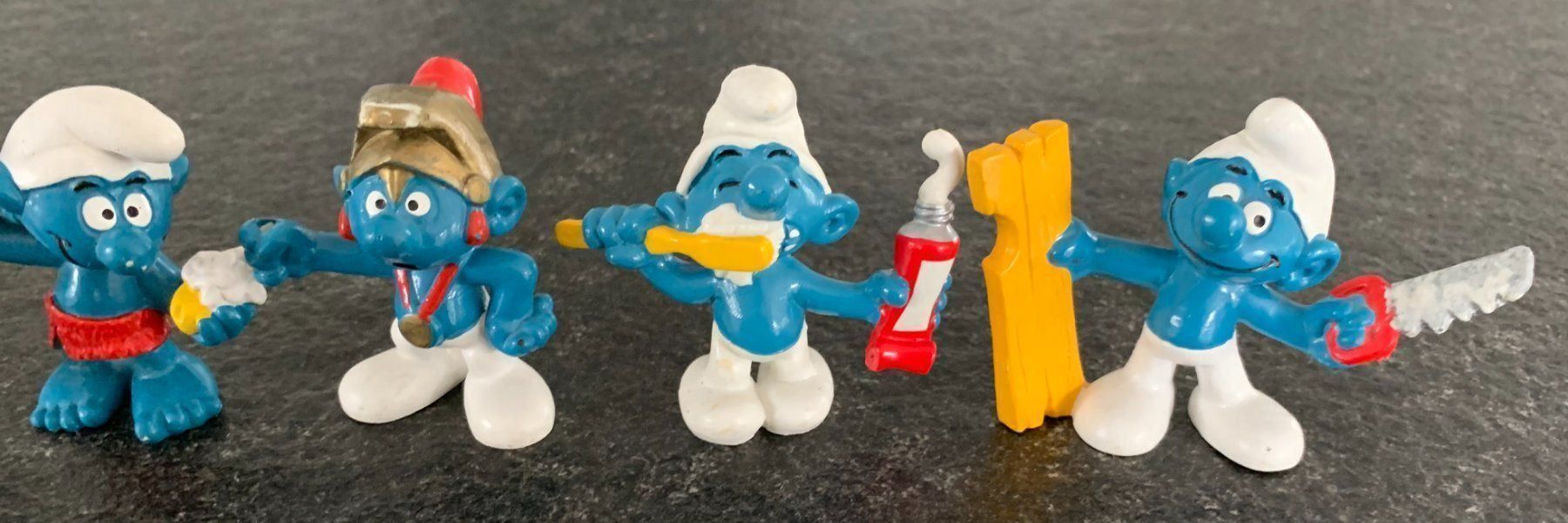Statuette: Verschiedene Schlümpfe aus den 70er/80er – Usato da Aeschi SO venduto da Bluemail 1