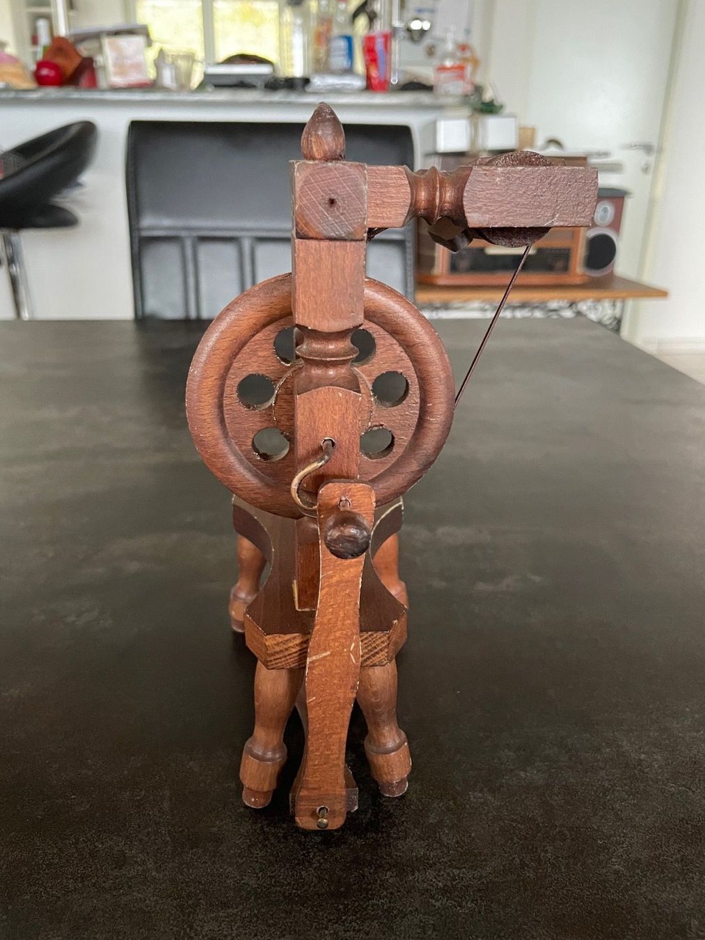 Ruote per filare: Rouet Mini en Bois – Usato da Vallamand venduto da Bricbracbroc82 2