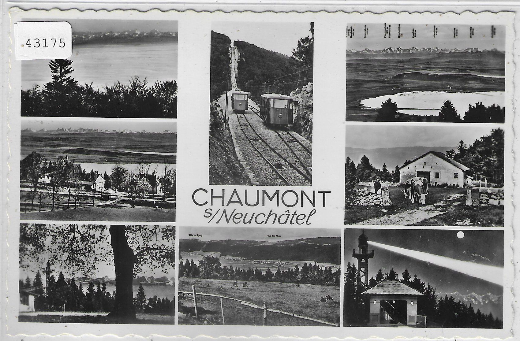 Ansichtskarten: Chaumont s/Neuchatel - Multiview – Gebraucht aus Ettingen von Kartenplanet